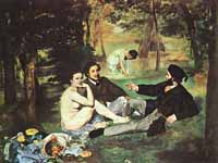 Manet - Déjeuner sur l'herbe