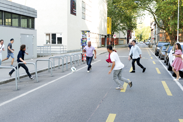 Navid Tschopp, ZHdK or Kunsthof Häuserball Tournament