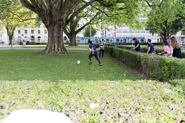 Navid Tschopp, ZHdK or Kunsthof Häuserball Tournament