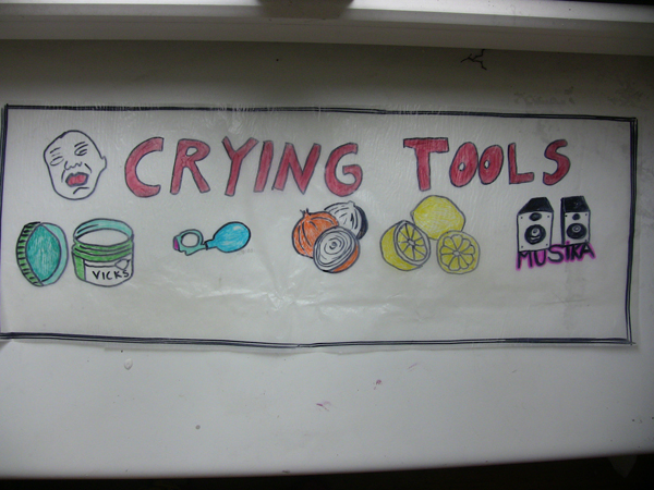 Ha za vu zu, Crying Tools, 2012